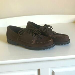 G.H. Bass & Co. Chocolate Brown Leather Loafers, gently worn, EUC